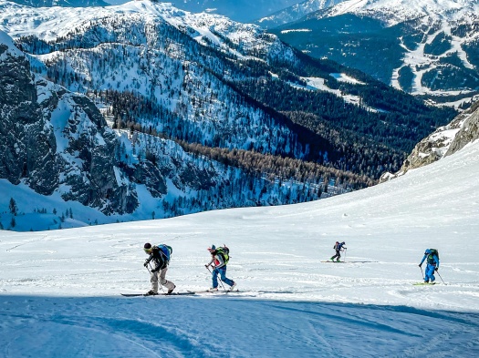 Ski tour in Val di Sole