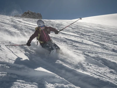 Freeride-Skifahren in den Dolomiten_1