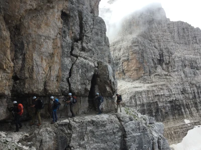 Via ferrata Bocchette Centrali_5